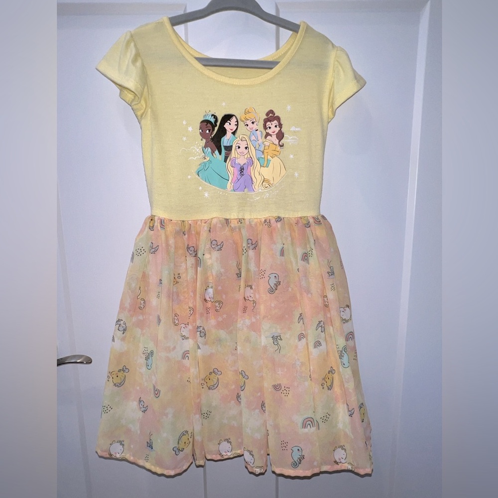 LIKE NEW Disney Princess Toddler Dress (4T)